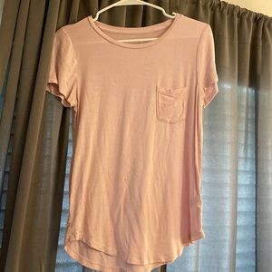 soft baby pink t shirt